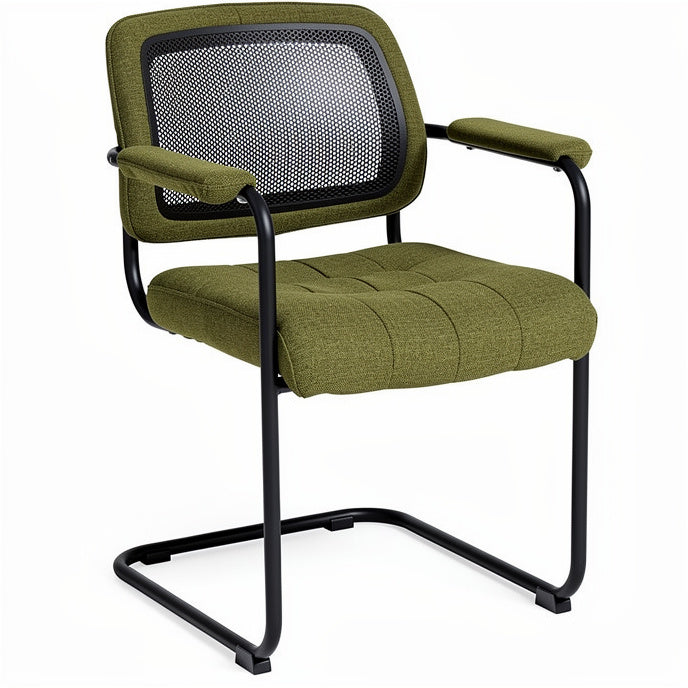 **Technische Titel in het Nederlands: Ergonomische bureaustoel met metalen frame en mesh rugleuning**