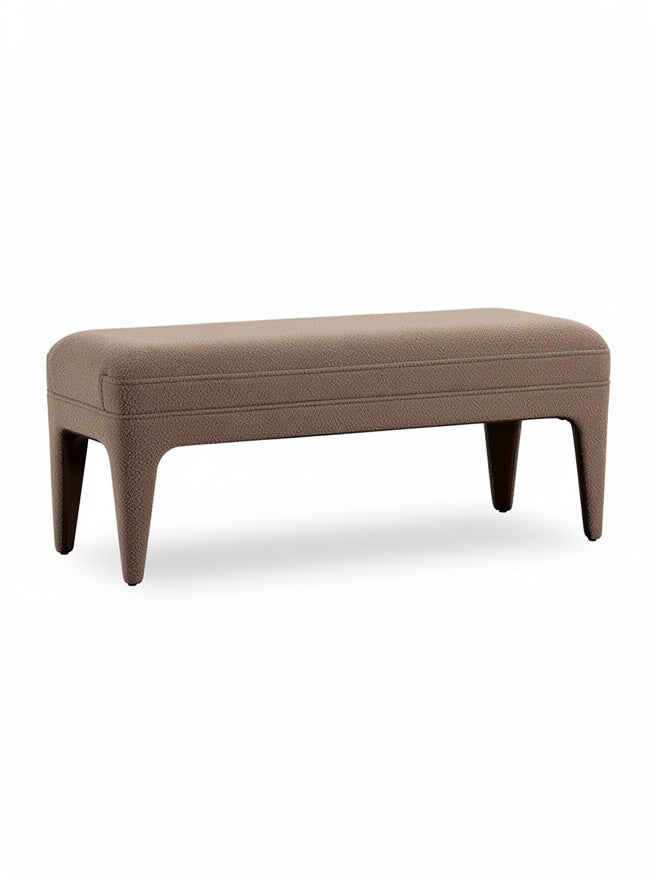 **Technische titel in het Nederlands: "Modern Bruine Kunststof Bench met Gestroomlijnde Design"**